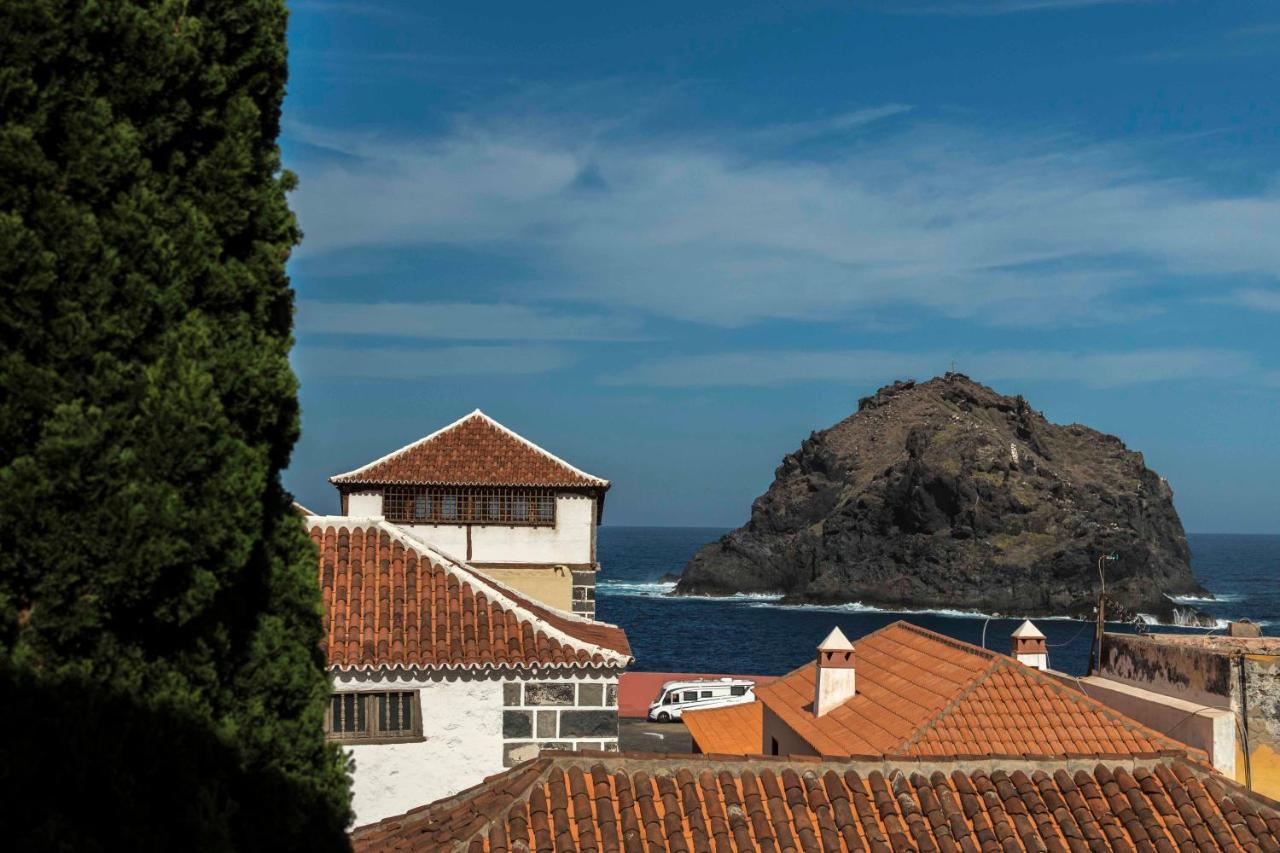 Vivienda El Cipres. Terraza Con Espectaculares Vistas Al Mar. Apartment Garachico  Exterior foto